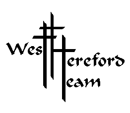 West Hereford Team logo with crosses